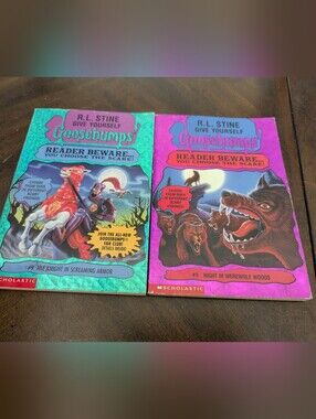 Vintage Goosebumps Books #5 & #9